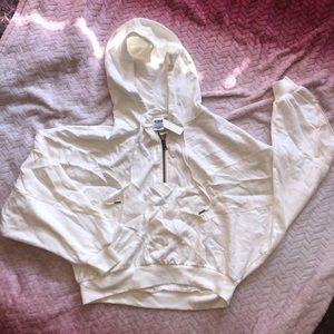 PINK HALFZIP WINDBREAKER